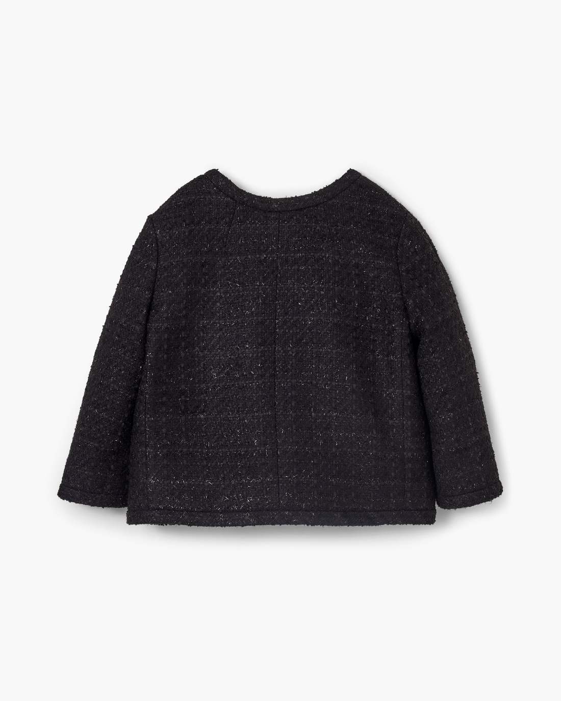 Tweed Backwards Lady Jacket Black